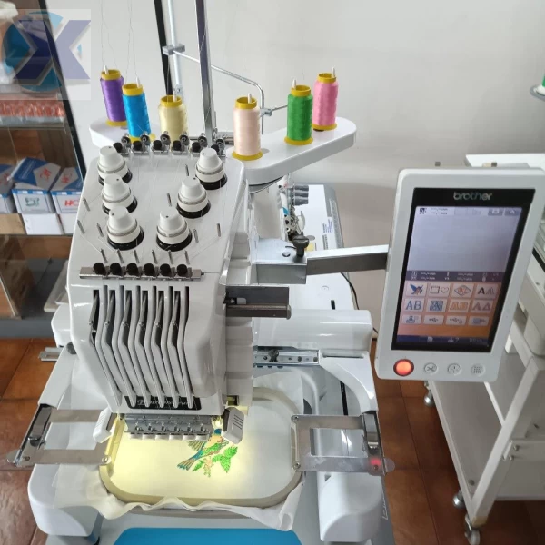 Maquina de Bordado Profissional 06 Agulhas Brother PR650 Revisada