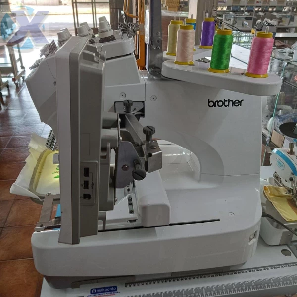 Maquina de Bordado Profissional 06 Agulhas Brother PR650 Revisada