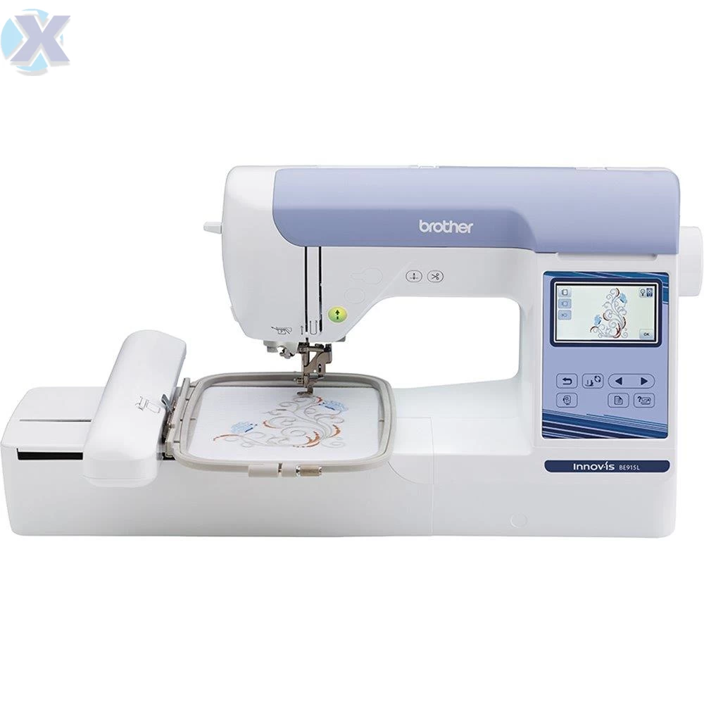 Maquina de Bordado Profissional Brother BE915L Completa + Coleção Bordados