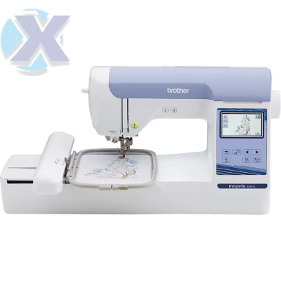 Maquina de Bordado Profissional Brother BE915L Completa + Coleção Bordados