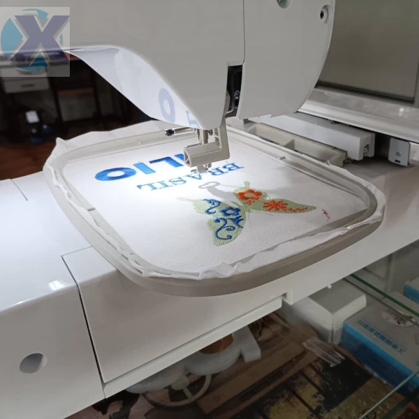 Maquina de Bordado Profissional Brother BP1530L Completa + Coleção Bordados