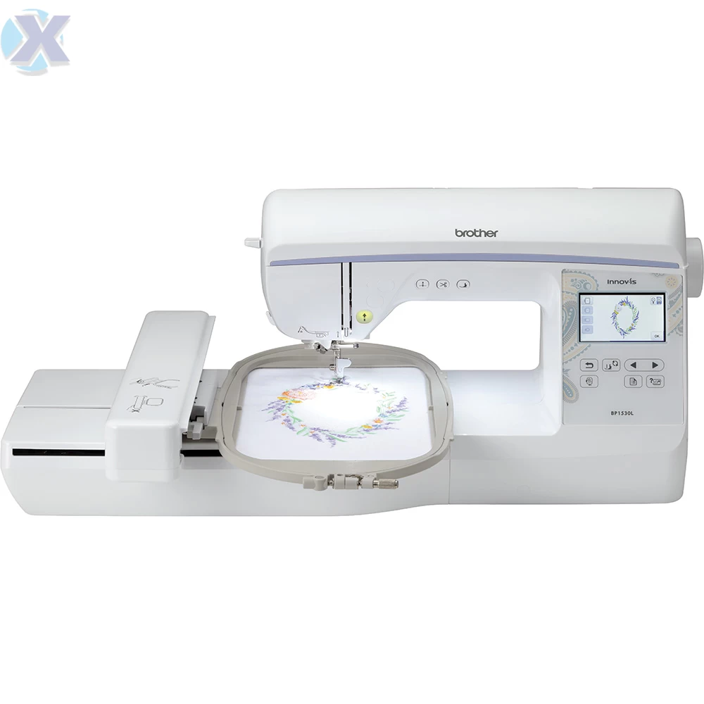 Maquina de Bordado Profissional Brother BP1530L Completa + Coleção Bordados