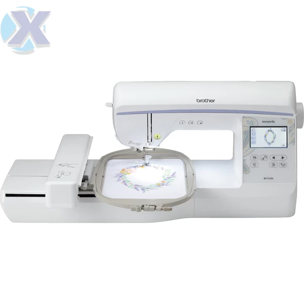 Maquina de Bordado Profissional Brother BP1530L Completa + Coleção Bordados