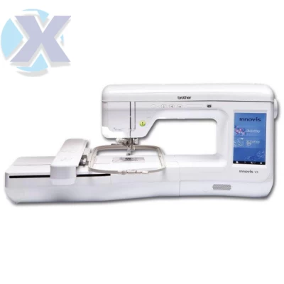 Maquina de Bordado Profissional Brother BP2150 Completa + Coleção de Bordado