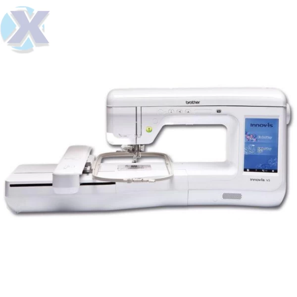 Maquina de Bordado Profissional Brother BP2150 Completa + Coleção de Bordado