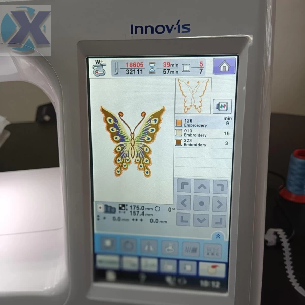 Maquina de Bordado Profissional Brother BP2150 Completa + Coleção de Bordado