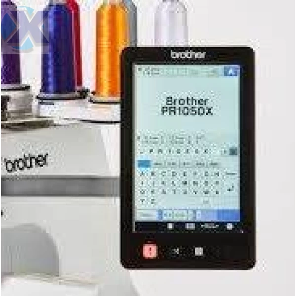 Maquina de Bordado Profissional Brother 10 Agulhas PR1055X + Coleção de Bordados