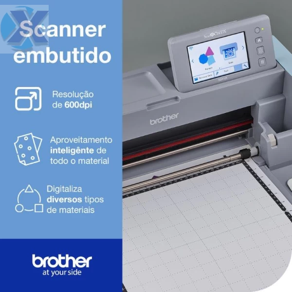 Plotter de Recorte Scan Cut Brother SDX-125