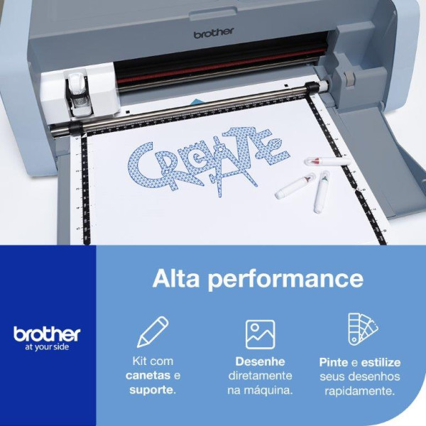 Plotter de Recorte Scan Cut Brother SDX-125