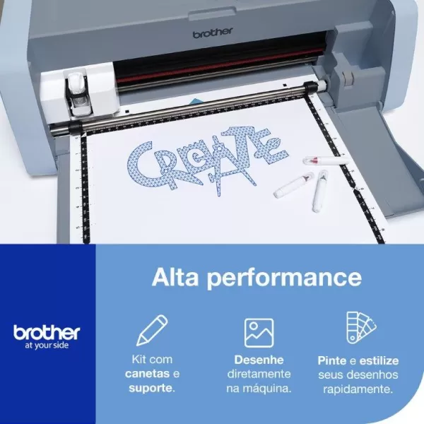 Plotter de Recorte Scan Cut Brother SDX-125