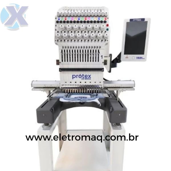 Maquina de Bordado Industrial 15 Agulhas Completa + Kit Boné