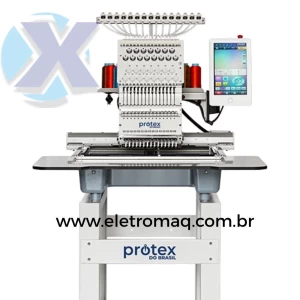 Maquina de Bordado Industrial 15 Agulhas Completa + Kit Boné