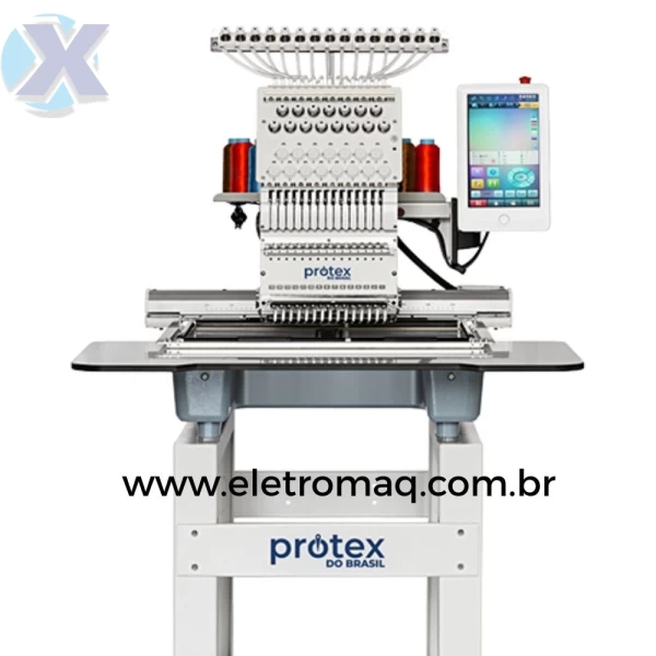 Maquina de Bordado Industrial 15 Agulhas Completa + Kit Boné