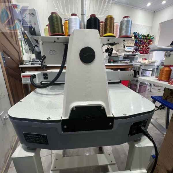 Maquina de Bordado Industrial 15 Agulhas Completa + Kit Boné