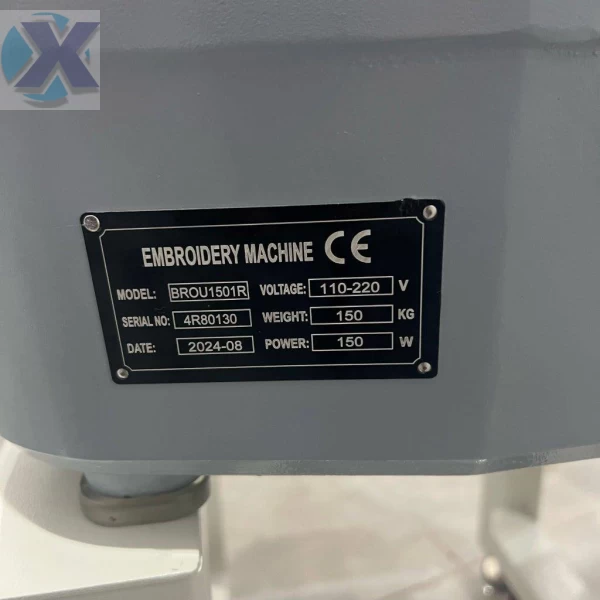 Maquina de Bordado Industrial 15 Agulhas Completa + Kit Boné