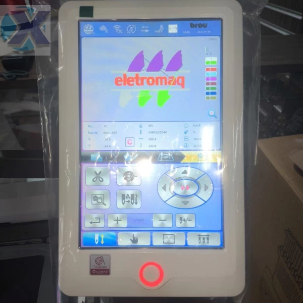 Maquina de Bordado Industrial 15 Agulhas Completa + Kit Boné