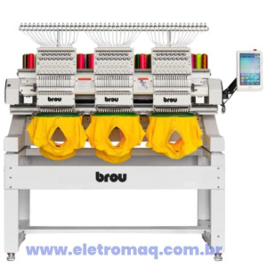 Bordadeira Industrial 15ag 03 Cabeças + Kit Boné