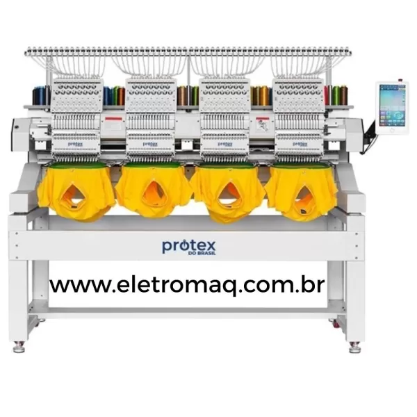 Bordadeira Industrial 15ag 04 Cabeças + Kit Boné