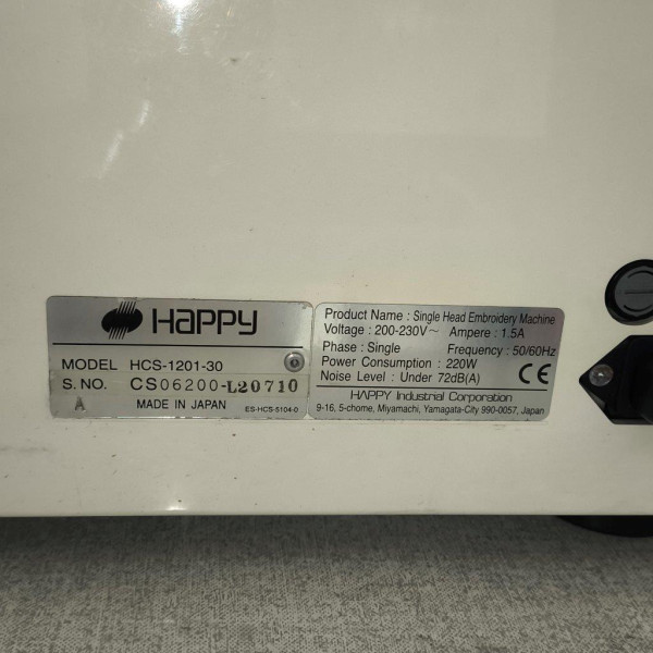 Bordadeira Profissional Happy 12Ag Revisada