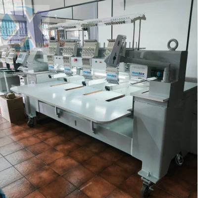 Maquina de Bordado Industrial Cilíndrica 04 Cabeças Revisada