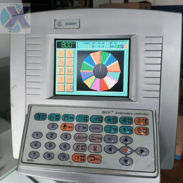 Maquina de Bordado Industrial Cilíndrica 04 Cabeças Revisada