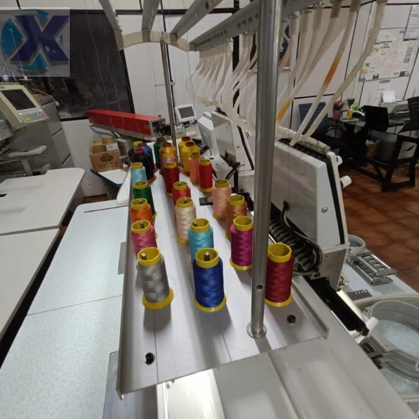 Maquina de Bordado Industrial 02 Cabeças 12 Agulhas + Coleção de Bordados