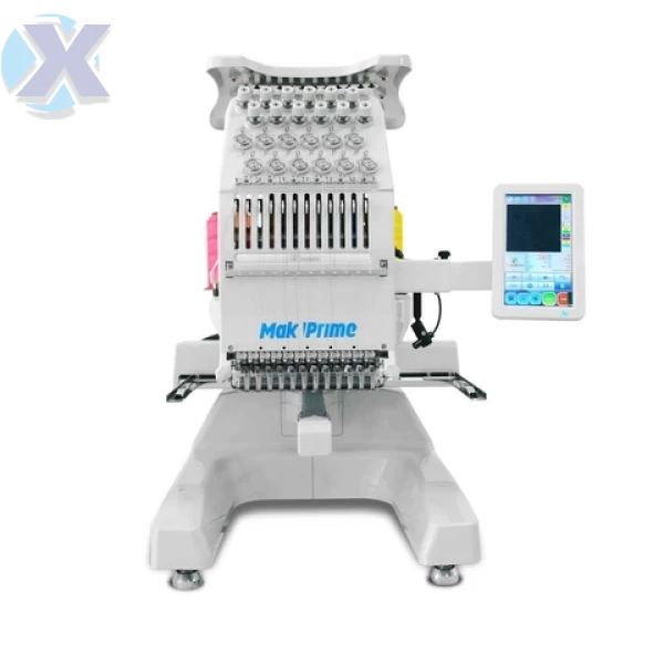 Maquina de Bordado Industrial 12 Agulhas Completa + Coleção de Bordados