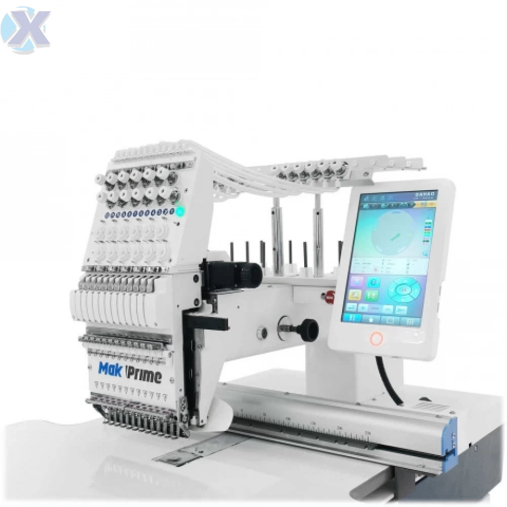 Maquina de Bordado Industrial 12 Agulhas Completa + Coleção de Bordados