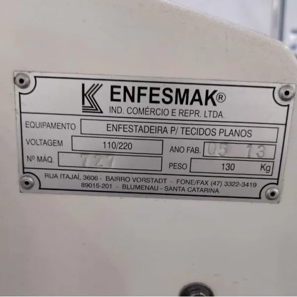 Enfestadeira Semi Automática Enfesmak FX