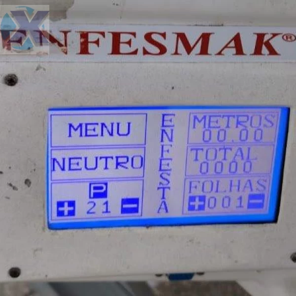 Maquina Enfestadeira Industrial Semi Automática Enfesmak Revisada