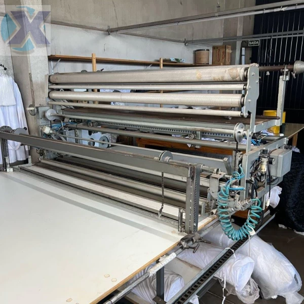 Maquina Enfestadeira Industrial Para Tecido Plano Enfesmak Revisada