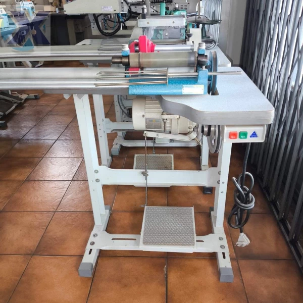 Maquina de Cortar Viés Industrial 01 Faca Jandt Completa Revisada