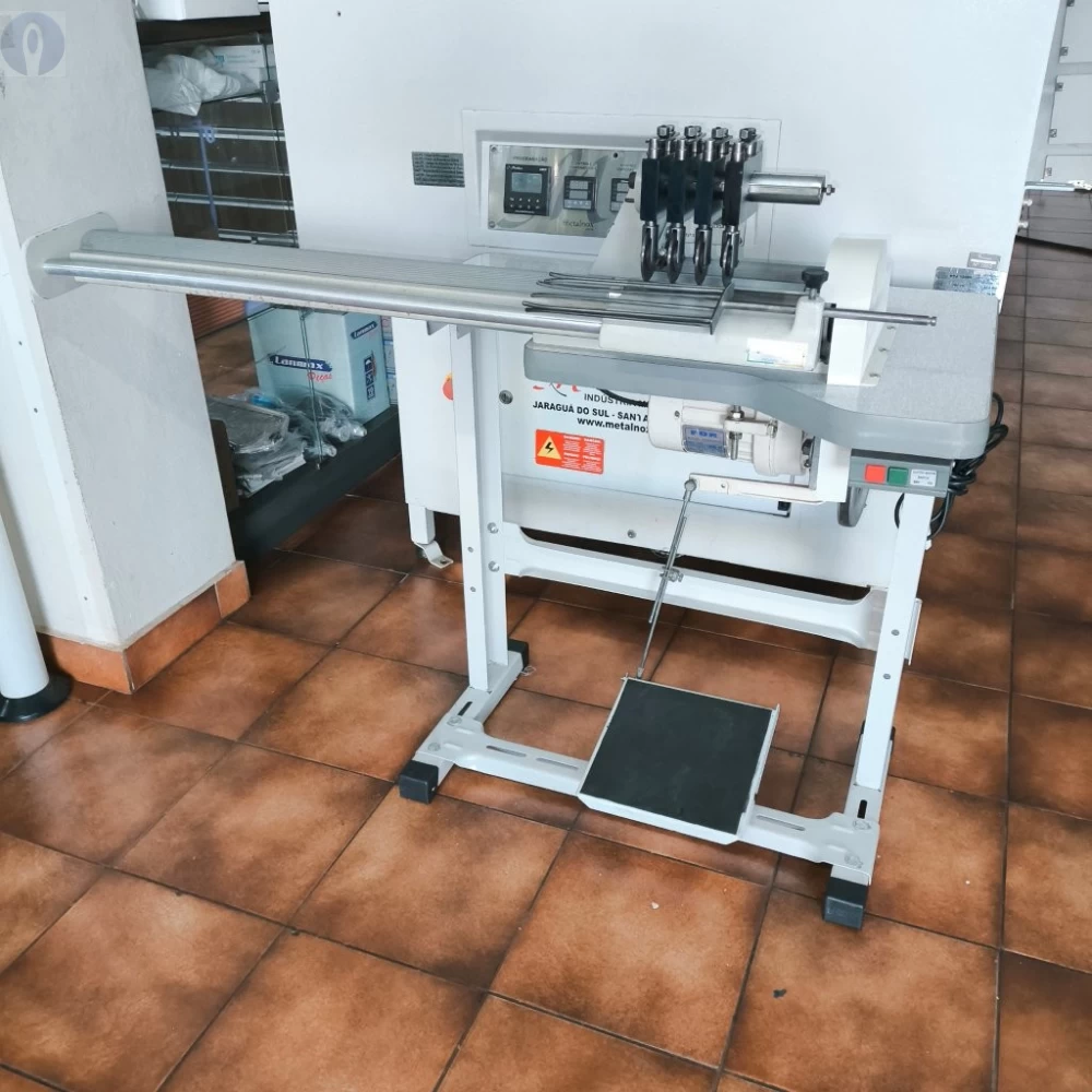 Maquina Para Cortar Viés 4 Facas Industrial Multifacas Jandt - Revisada