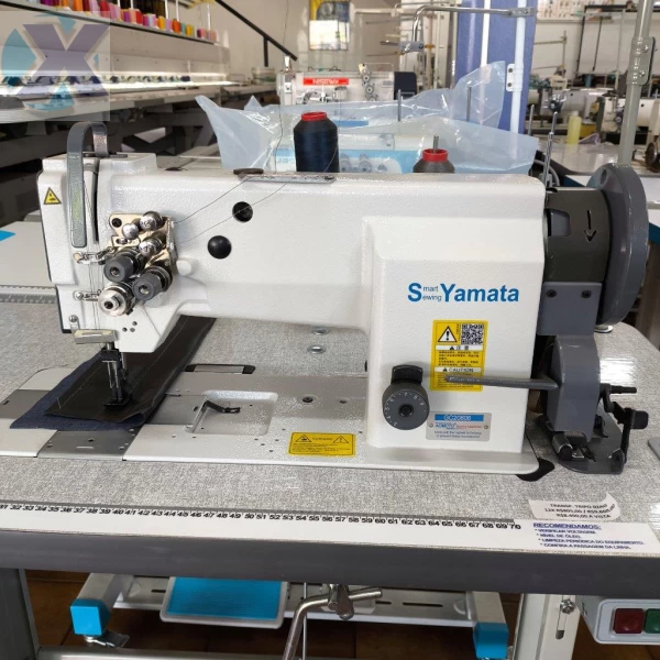 Maquina Reta Transporte Triplo 02 Agulhas Convencional 