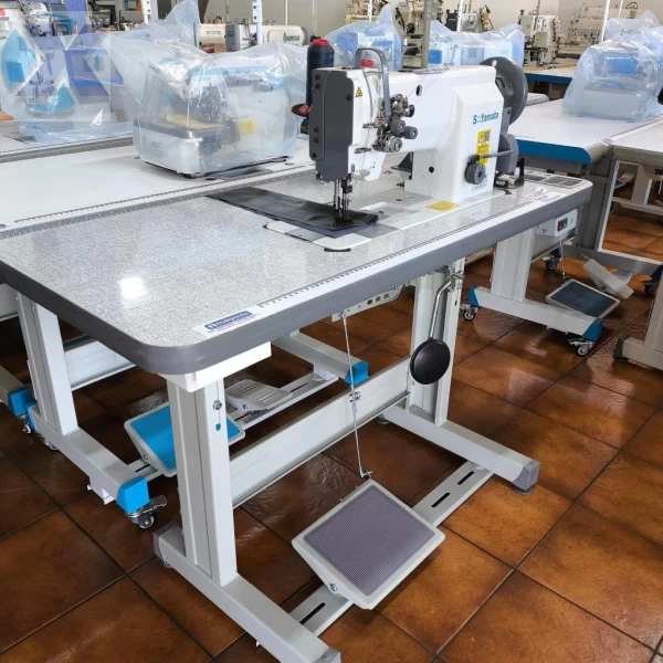 Maquina Reta Transporte Triplo 02 Agulhas Convencional 