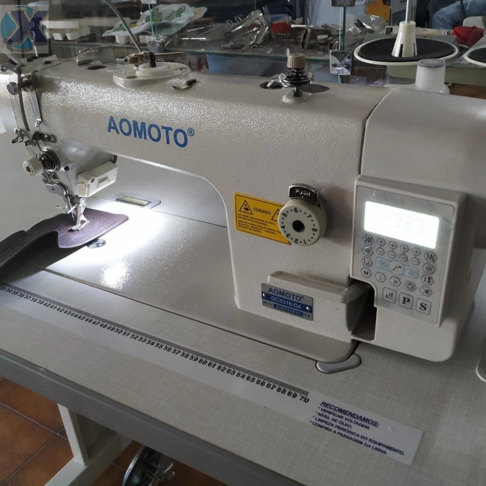 Maquina Reta Transporte Duplo Eletrônica GC-5318-D4