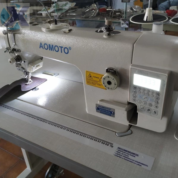 Maquina Reta Transporte Duplo Eletrônica GC-5318-D4