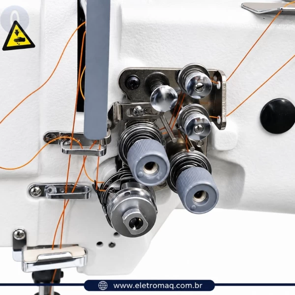 Maquina Pesponto Transporte Triplo 2ag Bracob BC4420-AT Motor Direct Driver