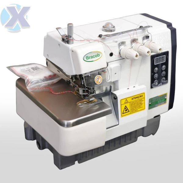 Overlock Ind Direct Drive 03 Fios Bracob Modelo BC-S3-3-AT