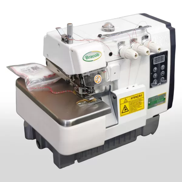 Overlock Ind Direct Drive 03 Fios Bracob Modelo BC-S3-3-AT