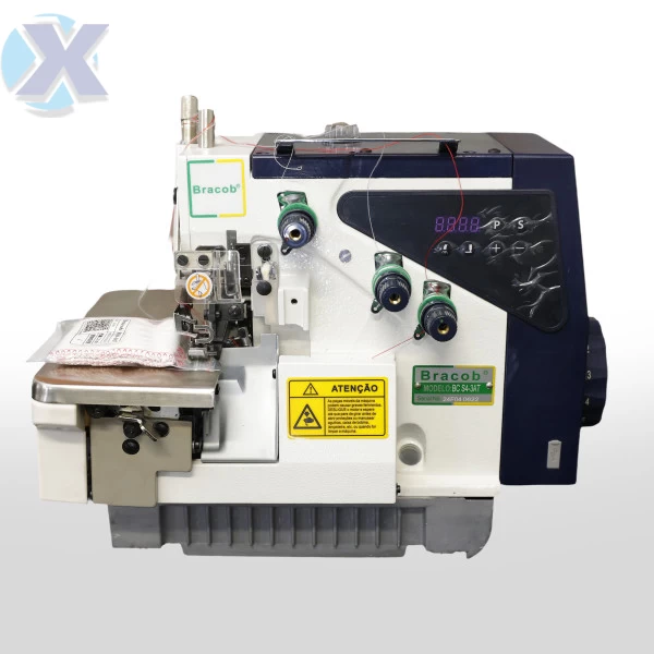 Overlock Ind Direct Drive 03 Fios Bracob Modelo BC-S4-3-AT