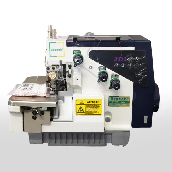 Overlock Ind Direct Drive 03 Fios Bracob Modelo BC-S4-3-AT