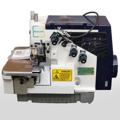 Overlock Bracob /C embutidor de correntinha BK