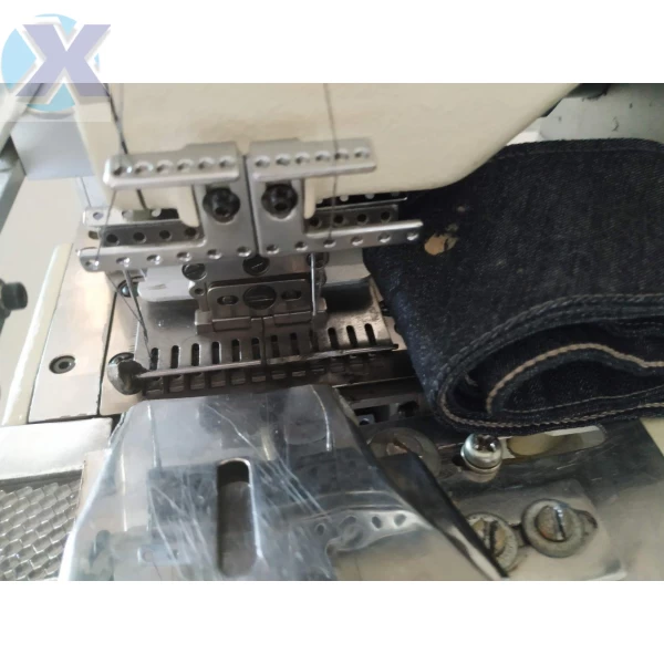 Maquina de Cos Industrial Eletrônica 12 Agulhas c/ Guilhotina e Falha Ponto