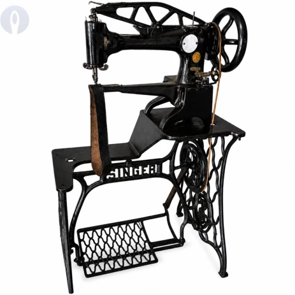 Maquina de Costura Sapateiro Singer 29-4 Restaurada - Objeto de Colecionador