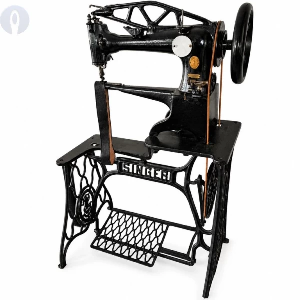 Maquina de Costura Sapateiro Singer 29-4 Restaurada - Objeto de Colecionador