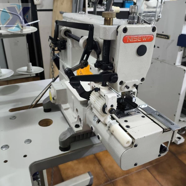 Maquina Elastiqueira Industrial 04 Agulhas Cilíndrica c/ Catraca Revisada