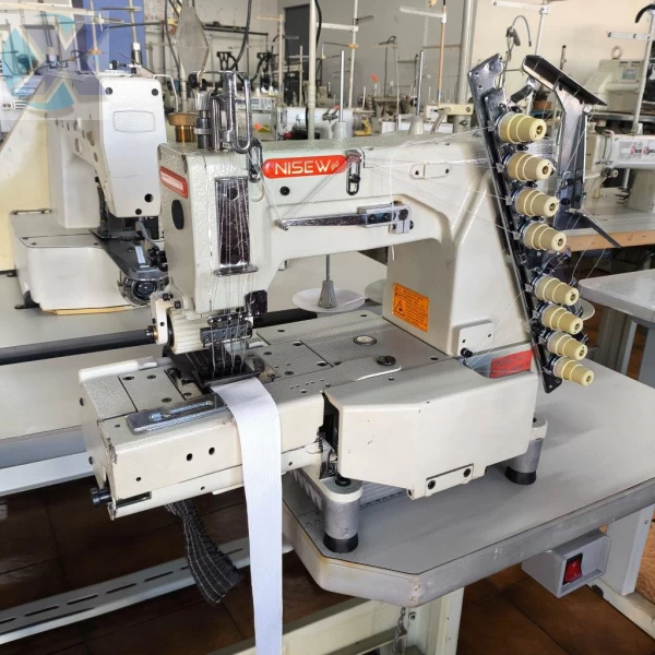 Maquina Elastiqueira Industrial 04 Agulhas Cilíndrica c/ Catraca Revisada