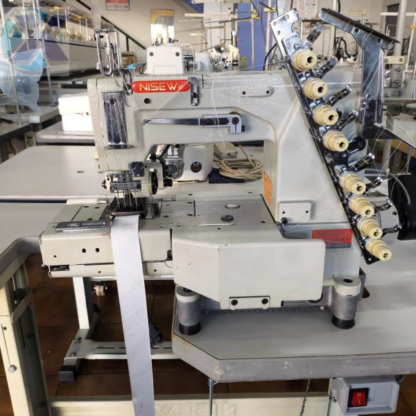 Maquina Elastiqueira Industrial 04 Agulhas Cilíndrica c/ Catraca Revisada