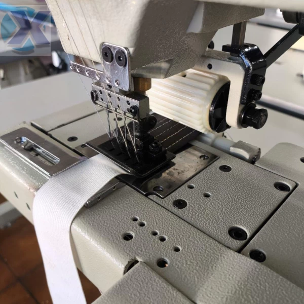 Maquina Elastiqueira Industrial 04 Agulhas Cilíndrica c/ Catraca Revisada